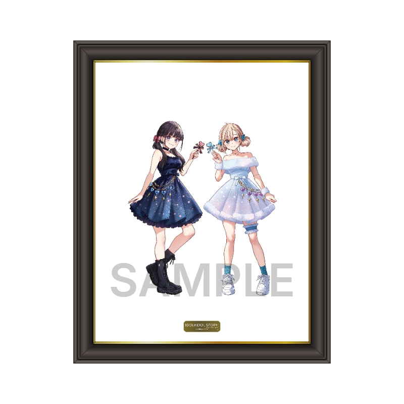 IDOL×IDOL STORY！ メモリアルアート 美海&依吹 シュガー×ステラ ver.【催事商品】【受注生産商品】