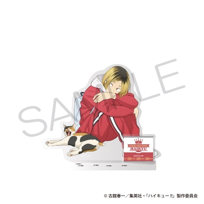 【グッズ-スタンドポップ】ハイキュー!! アクリルスタンド 猫ver. 孤爪研磨【再販】