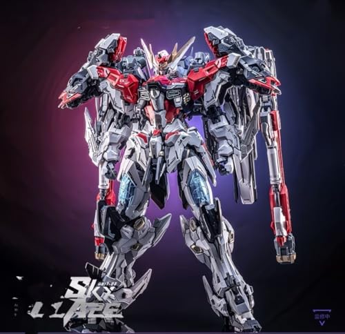 1/72スケール 核心晶者 03号机-轰天号SKY BLAZEプラモデルキット塗装済メカ 合金強化関節 機甲 可動 組み立て プラモデル プラスチック製機甲ロボットフィギュア アクションモデルフィギュアプレゼント全高約38cm 組み立て可動フィギュア プラキット 置物おもちゃ UNIT-03 [並行輸入品]