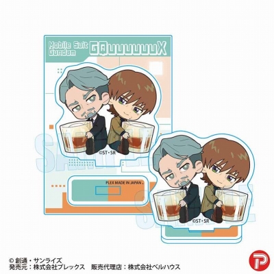 【グッズ-スタンドポップ】機動戦士Gundam GQuuuuuuX ぎゅぎゅっとミニスタンド シャリア&エグザベ