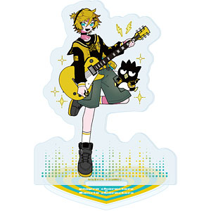 アクリルスタンド「ピアプロキャラクターズ×サンリオキャラクターズ」03/鏡音レン×バッドばつ丸(コラボイラスト)