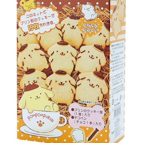 サンリオ(SANRIO) キャラクター形手作りクッキーキット ポムポムプリン 591734