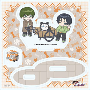 アクリルスタンドプレート「黒子のバスケ」11/秀徳 テツヤ2号といっしょver.(ミニキャライラスト)