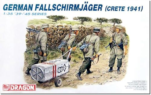 プラッツ ドラゴン 1/35 WW2 ドイツ 降下猟兵 メルクール作戦 クレタ島 1941 プラモデル DR6070