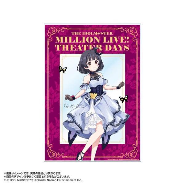 【限定販売】アイドルマスター ミリオンライブ！ アクリルアート 中谷育 モルフォ・パレシア ver.[あみあみ]《１１月予約》