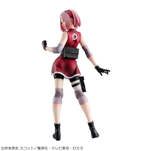 メガハウス(MegaHouse) NARUTOギャルズ NARUTO ₋ナルト₋ 疾風伝 春野サクラ Ver.2【再販】約210mm PVC樹脂製 塗装済み完成品フィギュア