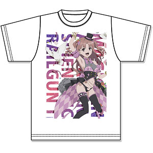 とある科学の超電磁砲T 描き下ろしグラフィックTシャツ 白井黒子 マジシャンver.