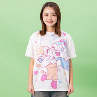 ドキンちゃん コキンちゃんむぎゅっとなかよしTシャツ 大人