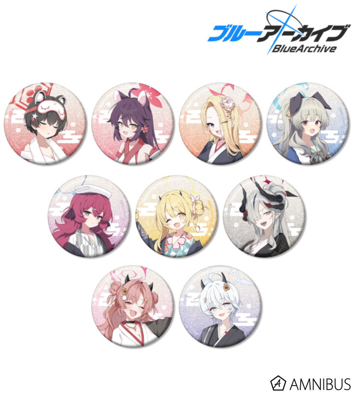トレーディンググリッター缶バッジ