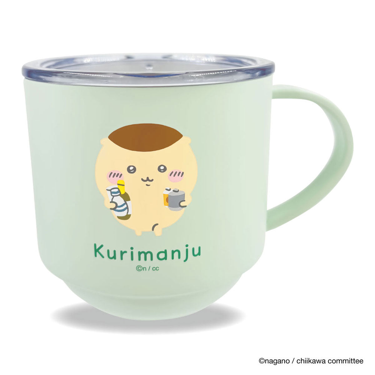 ちいかわ スタッキング蓋つきステンレスマグ(くりまんじゅう)