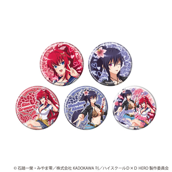 缶バッジ「ハイスクールD×D HERO」32/描き下ろしイラスト 5個入りBOX[A3]《０８月予約》
