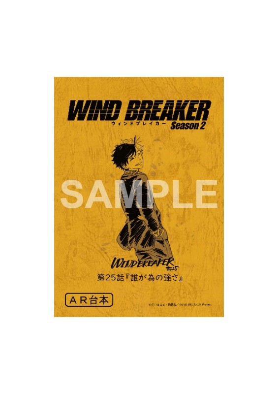 WIND BREAKER 台本風ノート[桜遥B]
