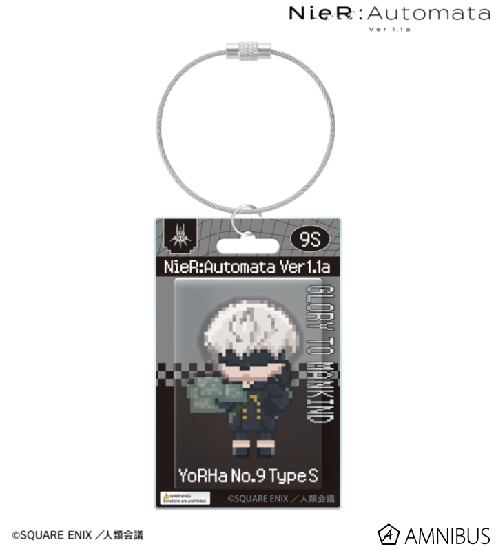 9S DOT DOT パッケージ風アクリルキーホルダー