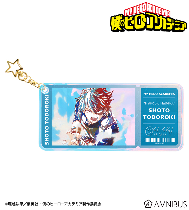 轟焦凍 Ani-Art 第8弾 オーロラチケットホルダー