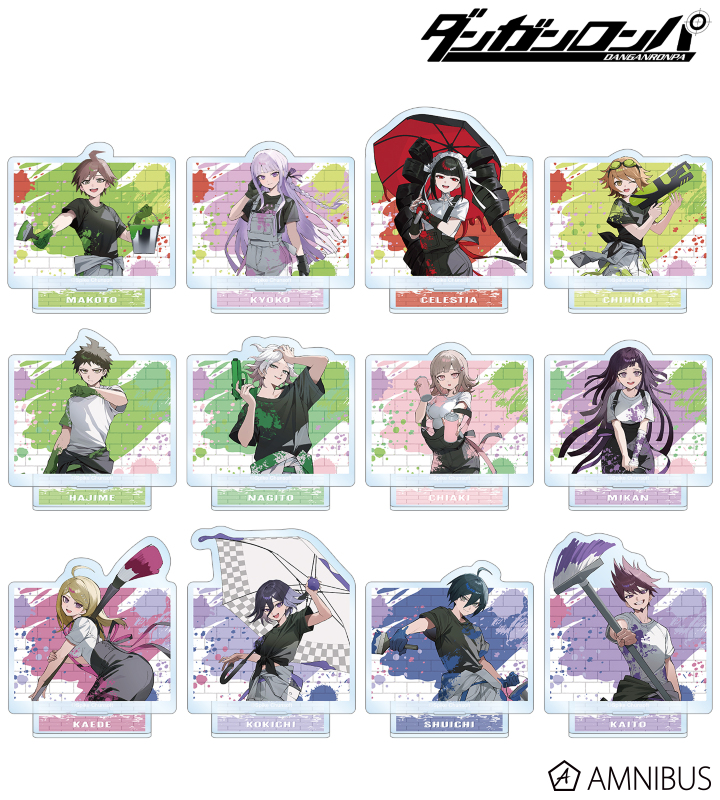 さくしゃ2さんイラスト ペイントスタイルver. トレーディングアクリルスタンド