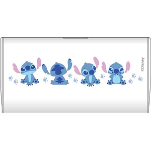 ディズニーキャラクター USB Type-Cコネクタ付き リチウムイオン充電器 4000mAh スティッチ