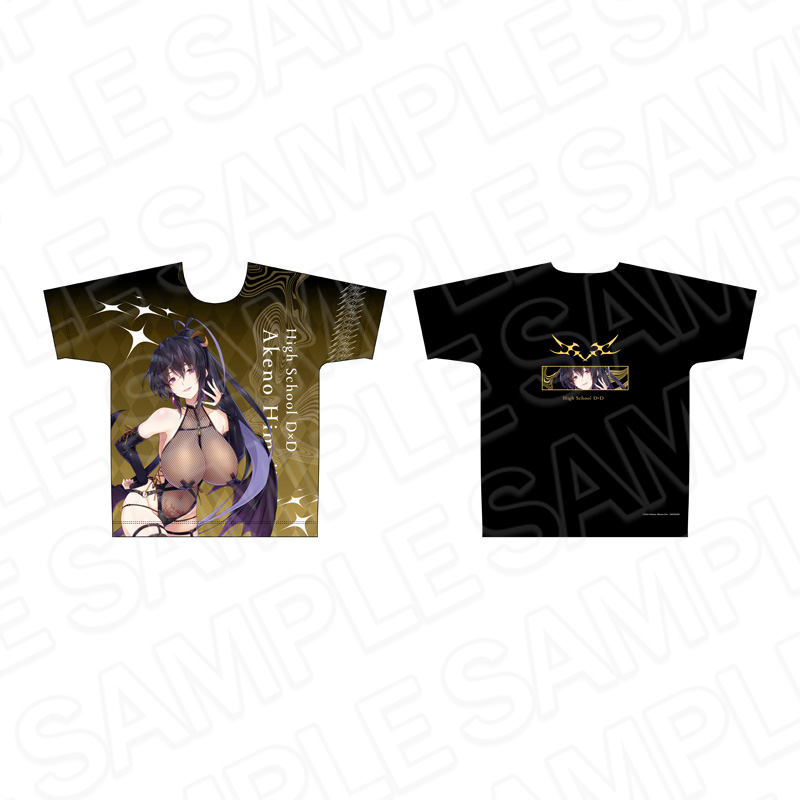 ハイスクールD×D_XLサイズ_フルグラフィックTシャツ 姫島朱乃 サキュバス&シスター ver.
