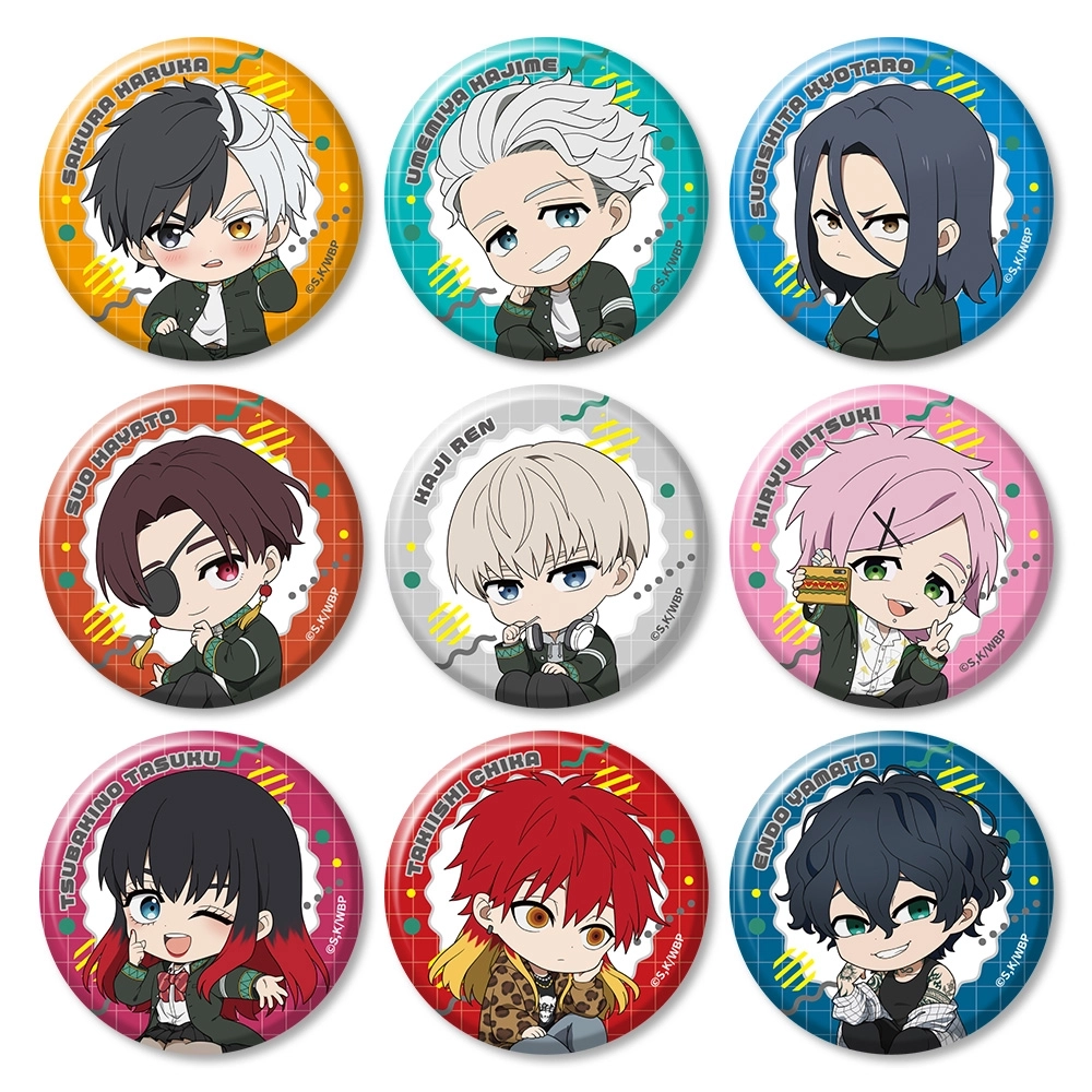 【予約2026年03月】「WIND BREAKER」トレーディング缶バッジ 9パック入りBOX アトフェス