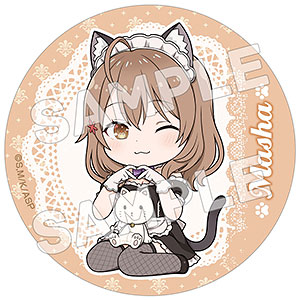 時々ボソッとロシア語でデレる隣のアーリャさん 猫メイド 缶バッジ マーシャ