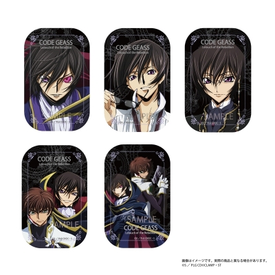 【グッズ-バッチ】コードギアス 反逆のルルーシュ メモリアルピクチャーズ スクエア缶バッジコレクション【再販】