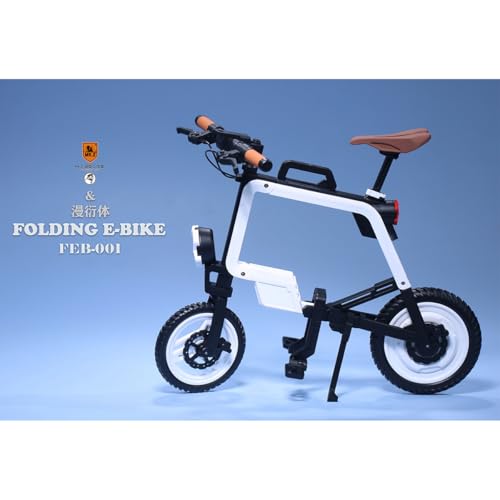 HiPlay Mr.Z x MYTOYS 1/6 折りたたみ自転車 FEB-001 クールホワイト フィギュア用 アクセサリー 付属品