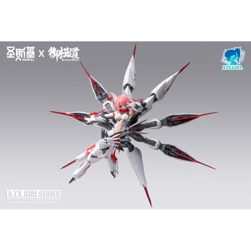 HiPlay ソースキル SOSKILL × 御模道 1/12 九尾の狐・妲己 御蔵版 色分け済みプラモデル 組み立てキット