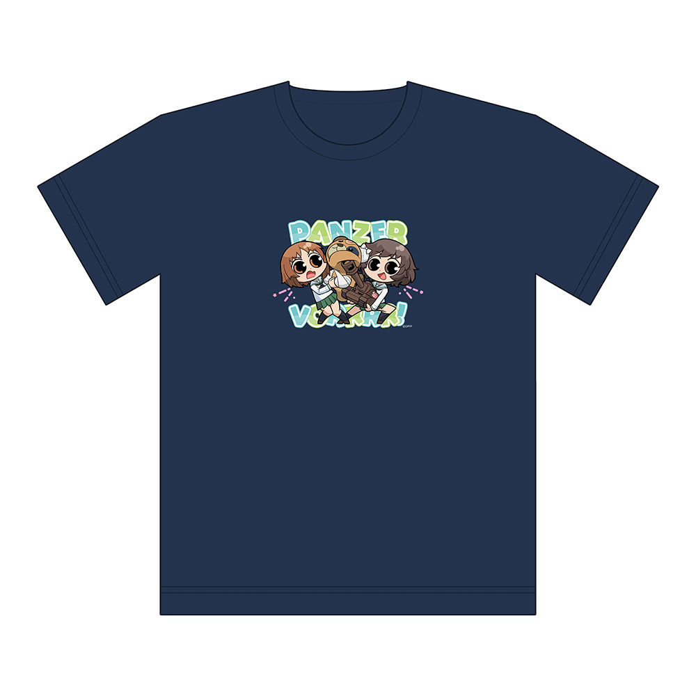 ガールズ&パンツァー 最終章_Lサイズ_Tシャツ(西住みほ&秋山優花里)