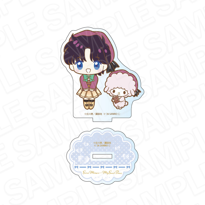 怪盗セイント・テール×サンリオキャラクターズ_アクリルフィギュア 深森聖良×マイスウィートピアノ
