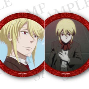 憂国のモリアーティ トレーディング場面写缶バッジ(ウィリアム・ジェームズ・モリアーティ) 6個入りセット