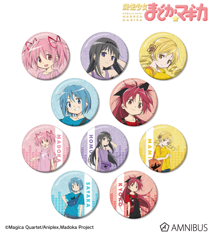 rockin'starコラボ 描き下ろし トレーディンググリッター缶バッジ