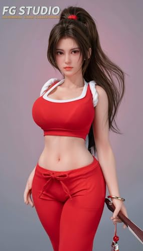 【Tbmodel 】FG Studio 1/3 フィギュア 格闘少女 シームレス 素体 植毛 目が動けるヘッドセット 可動人形 FG-007