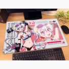 【グッズ-デスクマット】戦姫絶唱シンフォギアXV 描き下ろしラバーマット（クリス／サイバーミリタリー）