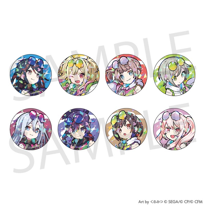 プロジェクトセカイ カラフルステージ！ feat. 初音ミク スペシャルコネクトライブ Parallel Paaaarty!!!! ホログラム缶バッジコレクション B