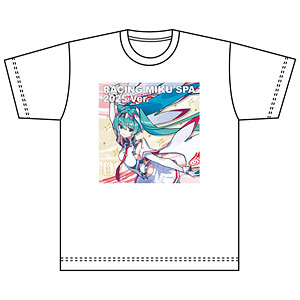 初音ミク レーシングVer.SPA 2025応援Ver. Tシャツ(XLサイズ)
