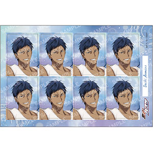 黒子のバスケ 証明写真風シール-雨上がり-(E 青峰大輝)