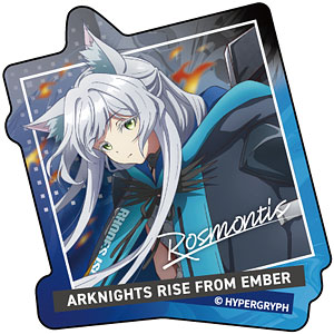 アークナイツ【焔燼曙明/RISE FROM EMBER】 描き起こしぴかデコいろどりステッカー ロスモンティス