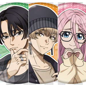 デッドアカウント 缶バッジセットB