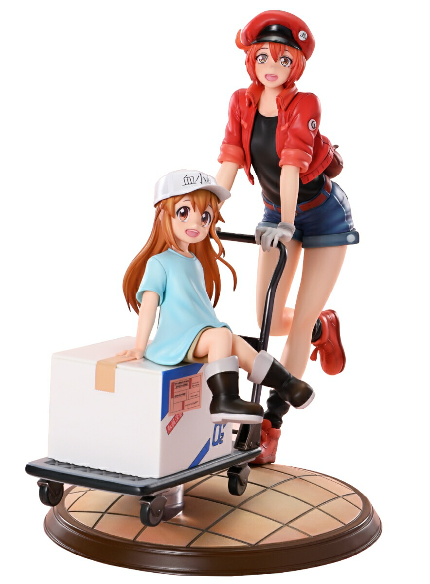 PRISMA WING はたらく細胞 赤血球＆血小板 Non Scale 完成品フィギュア