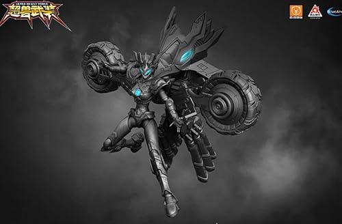 YILICHUANGWANTOYS 可動 「羽ver」バイク 機甲少女 ・武装 プラモデル