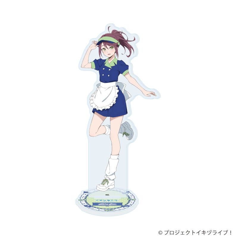 アクリルスタンド「イキヅライブ! LOVELIVE! BLUEBIRD」03/クレープver. 五桐 玲(描き下ろしイラスト)