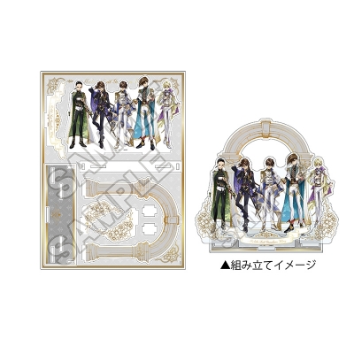 【グッズ-スタンドポップ】新機動戦記ガンダムW Knight Style アクリルスタンドジオラマ【再販】