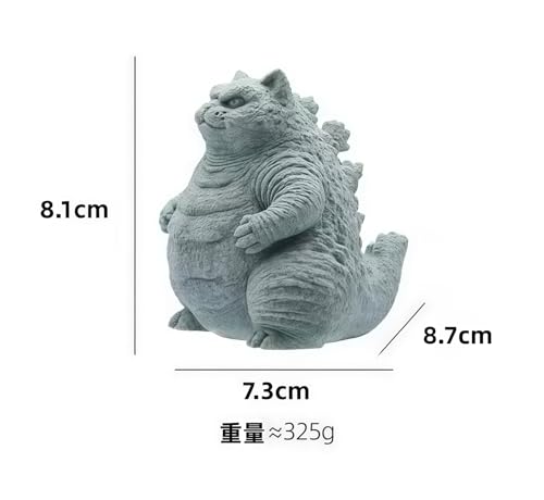 怪獣 ゴジラにゃん 激かわ ネコ 癒し系 フィギュア シンプル かわいい オリジナル 人気 猫 モンスター 車内 オフィス オーナメント 盆栽 水槽用 置物 動物 模型 工芸品 誕生日 クリスマス プレゼント