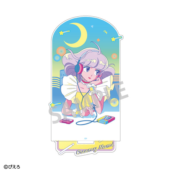 魔法の天使クリィミーマミ×魔法のプリンセスミンキーモモ アクリルスタンド 魔法の天使クリィミーマミC レトロテイスト