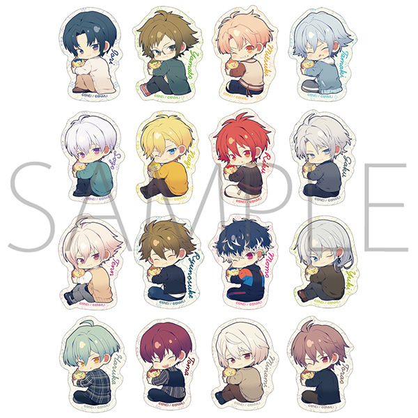 アイドリッシュセブン_かぷりっこ ほおばるぺたコレクション／全16種 【BOX／8パック入り】