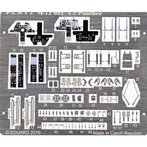 【プラモデル】航空自衛隊練習用機 T-2用 ディテールアップエッチングパーツ 1/72【再販】