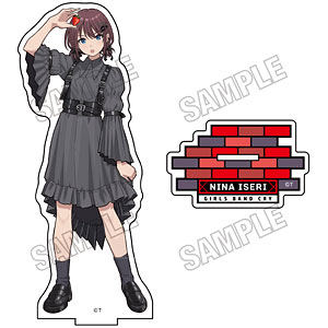 ガールズバンドクライ 描き下ろしBIGアクリルスタンド ブラックファッションフルーツ (1)井芹仁菜