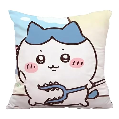 ちいかわ 抱き枕 両面印刷 なんか小さくてかわいいやつ ハチワレ うさぎ モモンガ ラッコ くりまんじゅう COSPLAY コスプレ小物 萌えグッズ クッション ぬいぐるみ おもちゃ かわいい 45*45cm