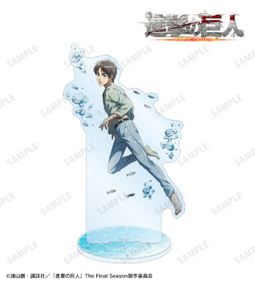 描き下ろしイラスト エレン 水中浮遊ver. 特大アクリルスタンド