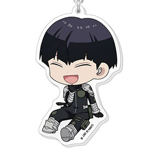 怪獣8号 ぺたん娘缶アクリルキーホルダー 保科宗四郎
