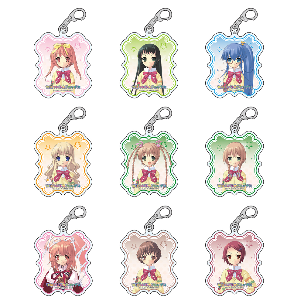 ななついろ★ドロップス_トレーディングアクリルキーホルダー 【BOX／9個入り】